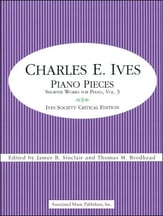 Piano Pieces: Shorter Works for Piano, Vol. 3 piano sheet music cover